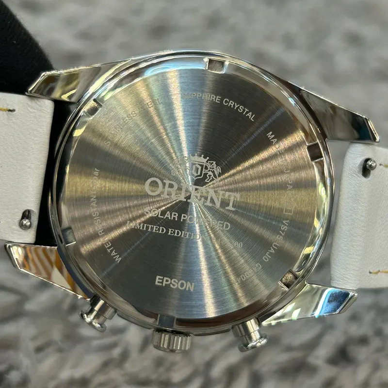 Orient Contemporary Solar Limited Edition White Dial Men's Watch- RN-TX0308S